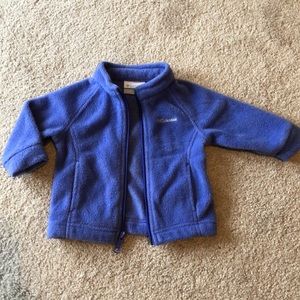 Purple Columbia Fleece Jacket